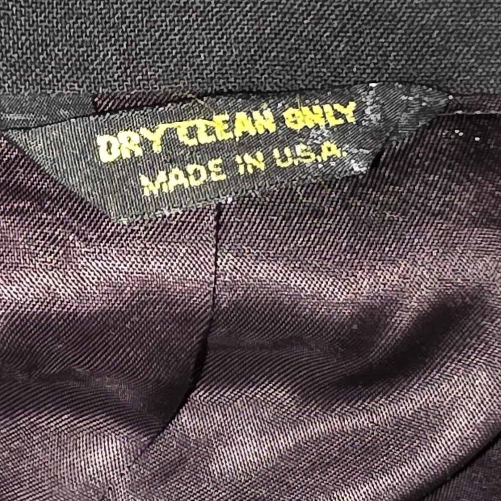Givinchy Vintage Tuxedo Black Dinner Jacket Tux Blazer Sport Coat 44 Inch Chest‎